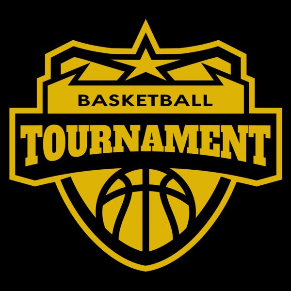 Tournament Basketball logo template 02 Miniatura