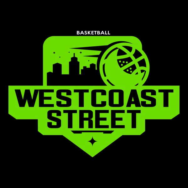 Westcoast Street Basketball logo template Miniatura
