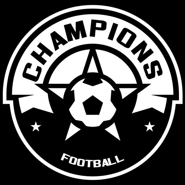 Champions Football logo template Miniatura