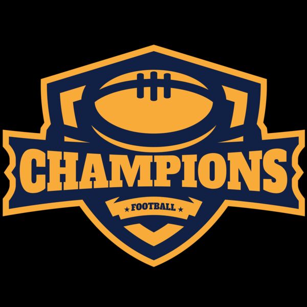 Champions Football logo template Miniatura