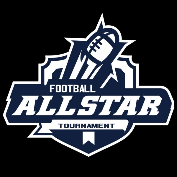 Allstar Tournament Football logo template Miniatura