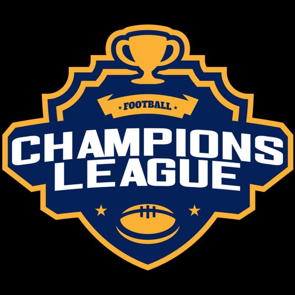 Champions League Football logo template 02 Miniatura