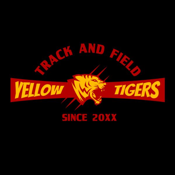 Tigers Track & Field Team 02 Miniatura