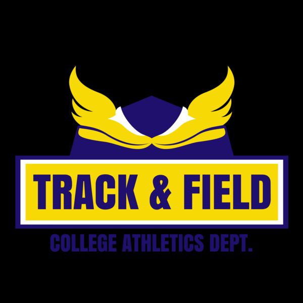 Track & Field Team Logo 17 Miniatura