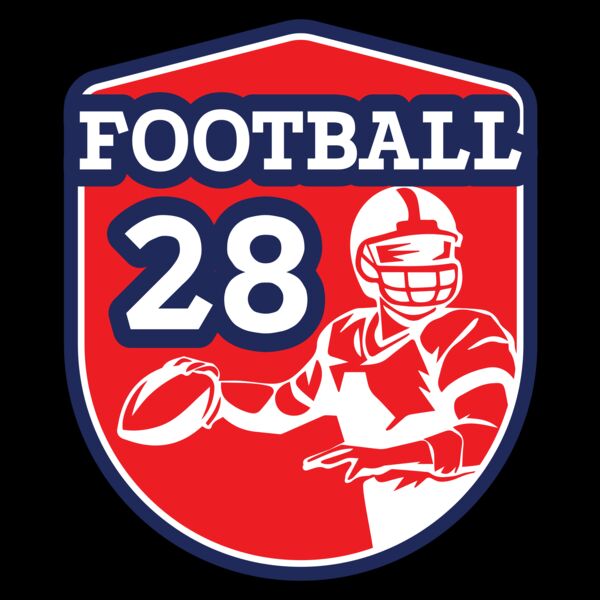 American Football Number 03 Miniatura