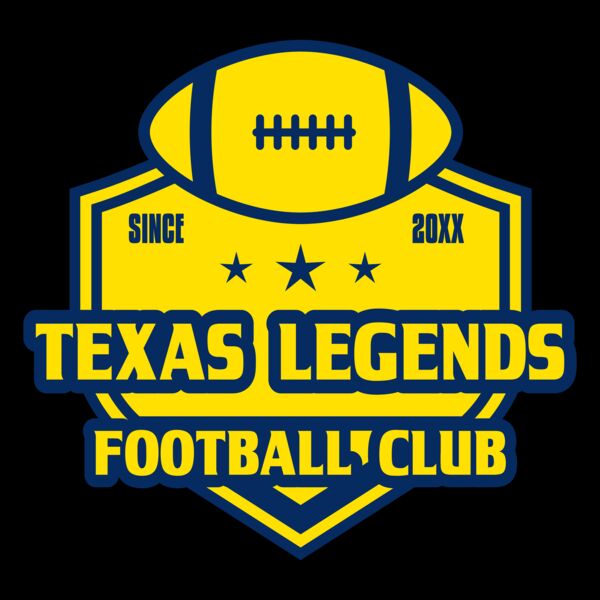 American Football logo 16 Miniatura