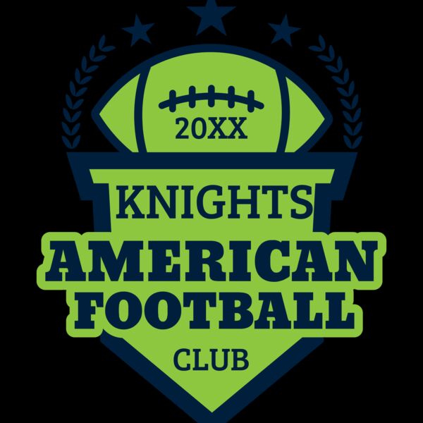 American Football logo 17 Miniatura