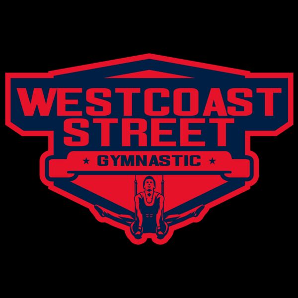 West Coast Street Gymnastic logo template Miniatura
