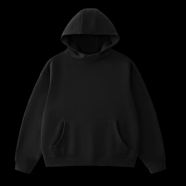 Hoodie Unisex: Gorro y Bolsa 450 gr. Algodón French Terry Miniatura