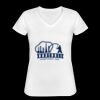 Playera Dama: Algodón Peinado Cuello V Miniatura