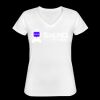 Playera Dama: Algodón Peinado Cuello V Miniatura